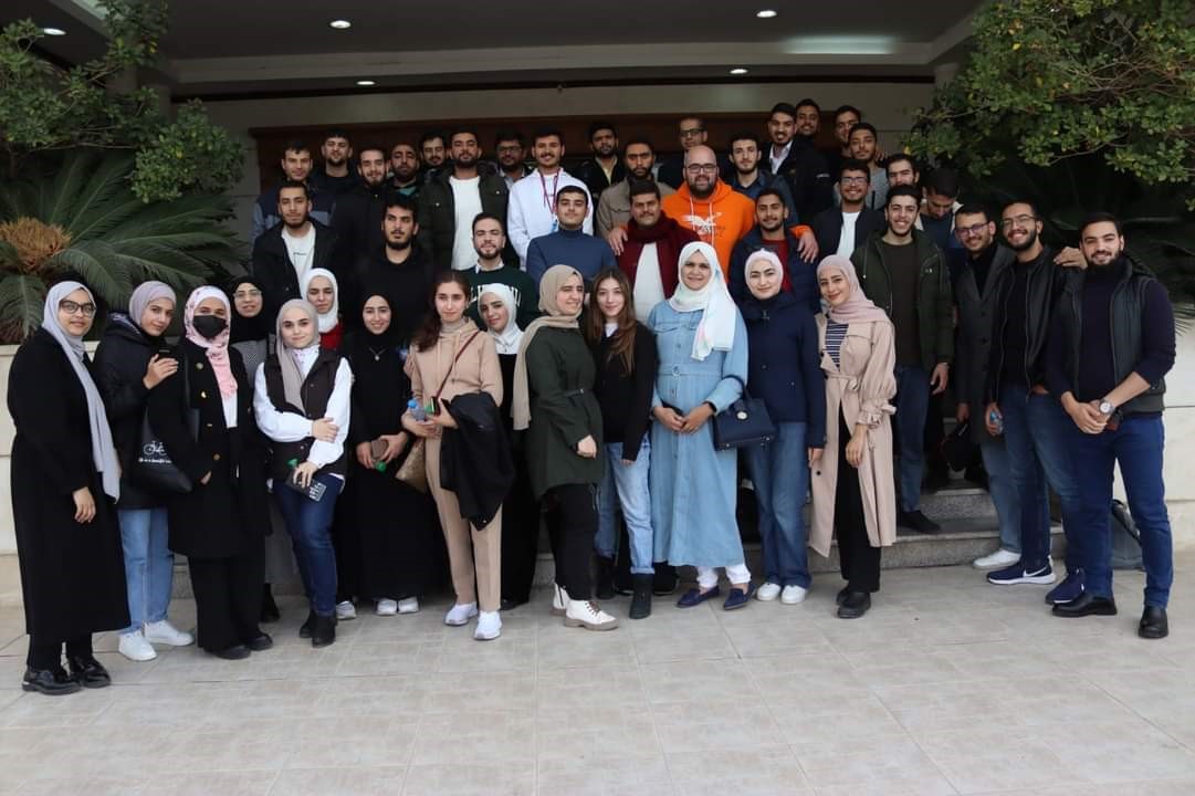 زيارة علمية من كلية الهندسة الكهربائية في الجامعة الأردنية لمركز المراقبة